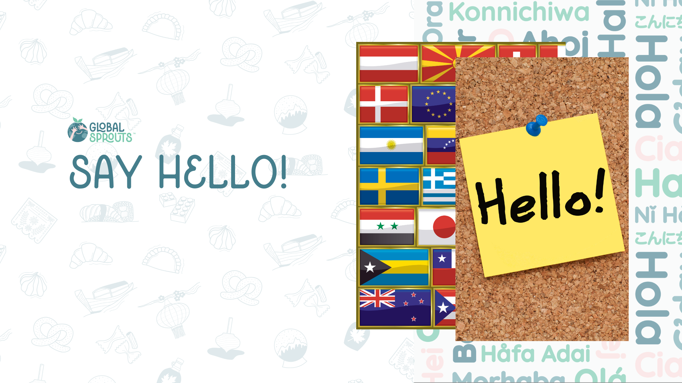10 ways kids say hello around the world with Global Sprouts