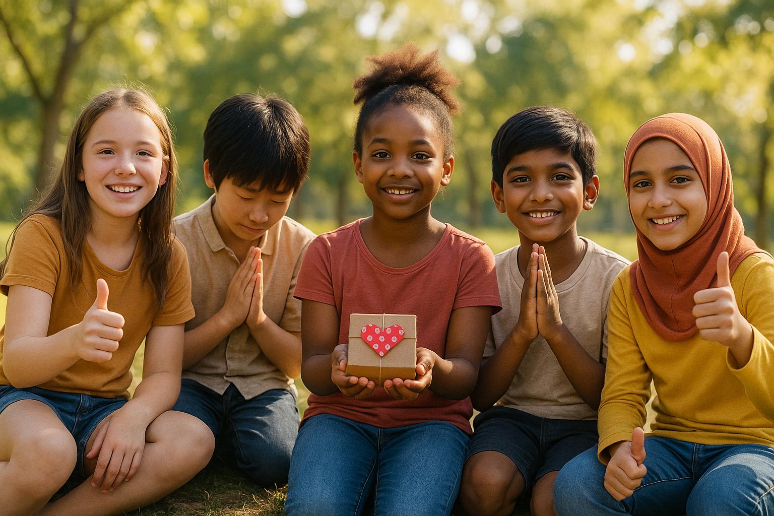 5 Ways Kids Say Thank You Around the World