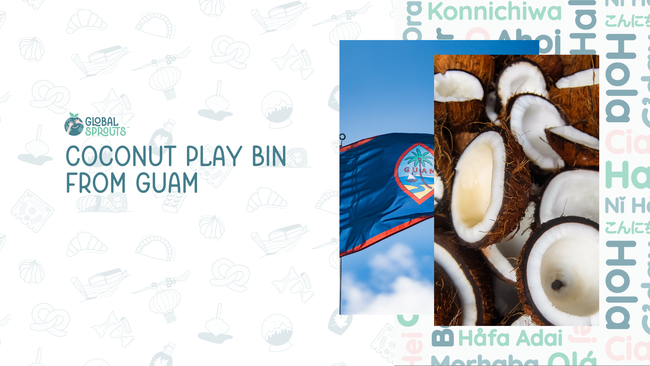 Bring the Island to Your Playroom: Coconut Play Bin Fun from Guam