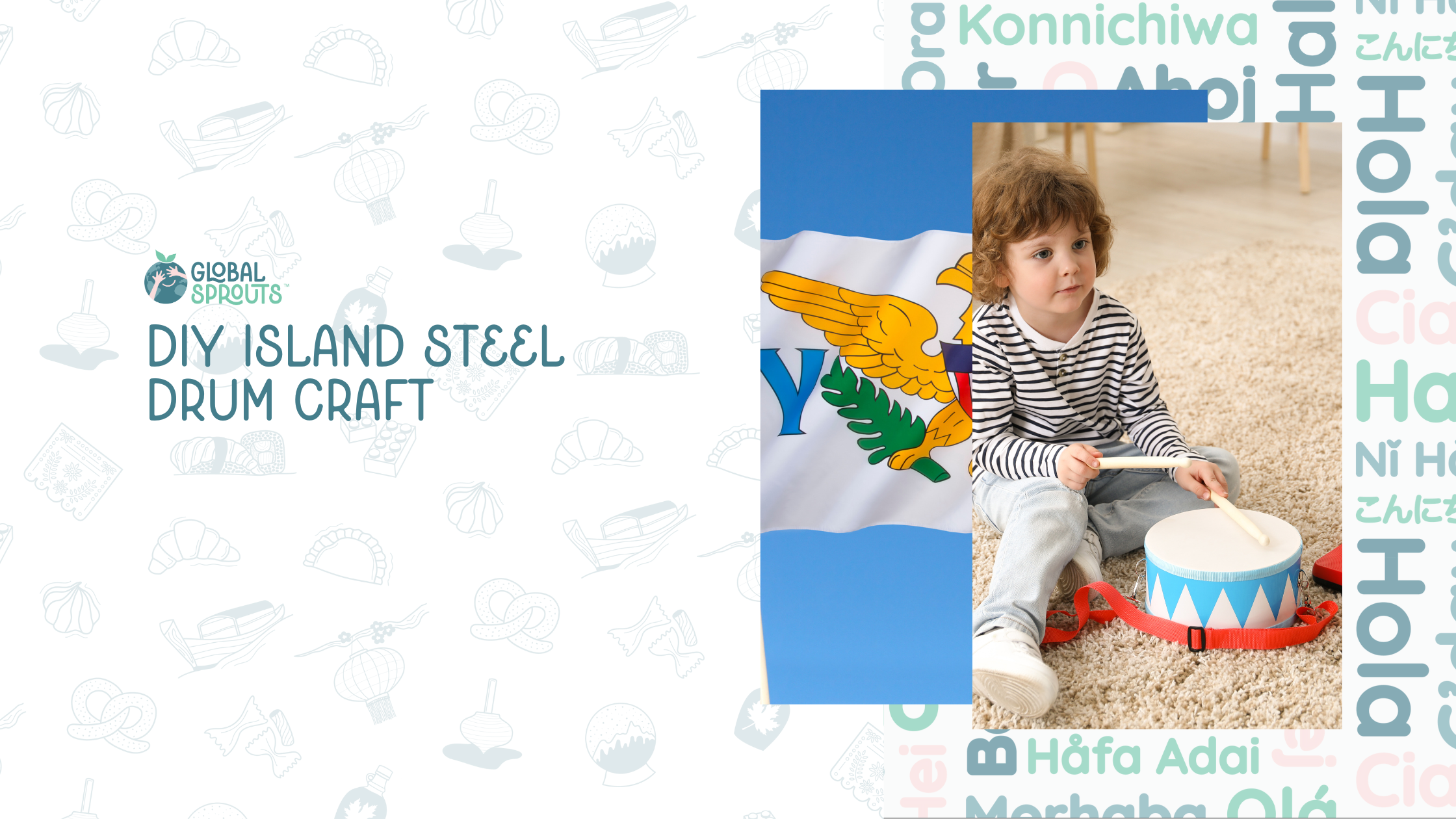 Island Beats at Home with a DIY Steel Drum Craft
