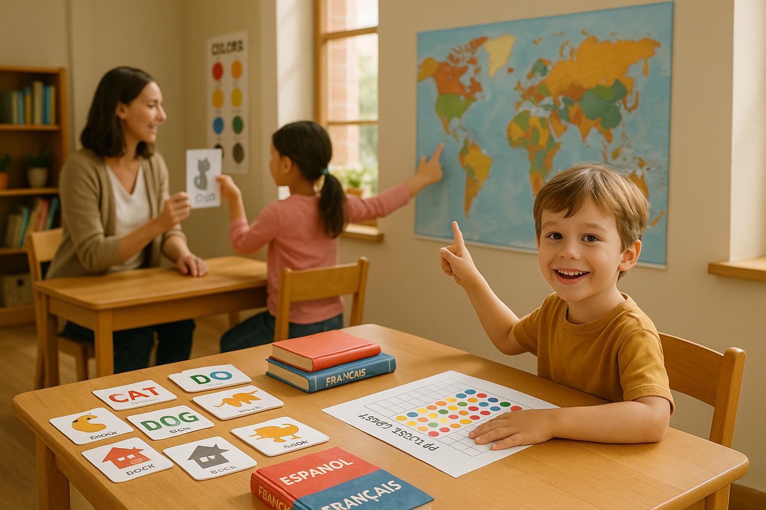 Language Immersion vs. Traditional Learning: Progress Tracking