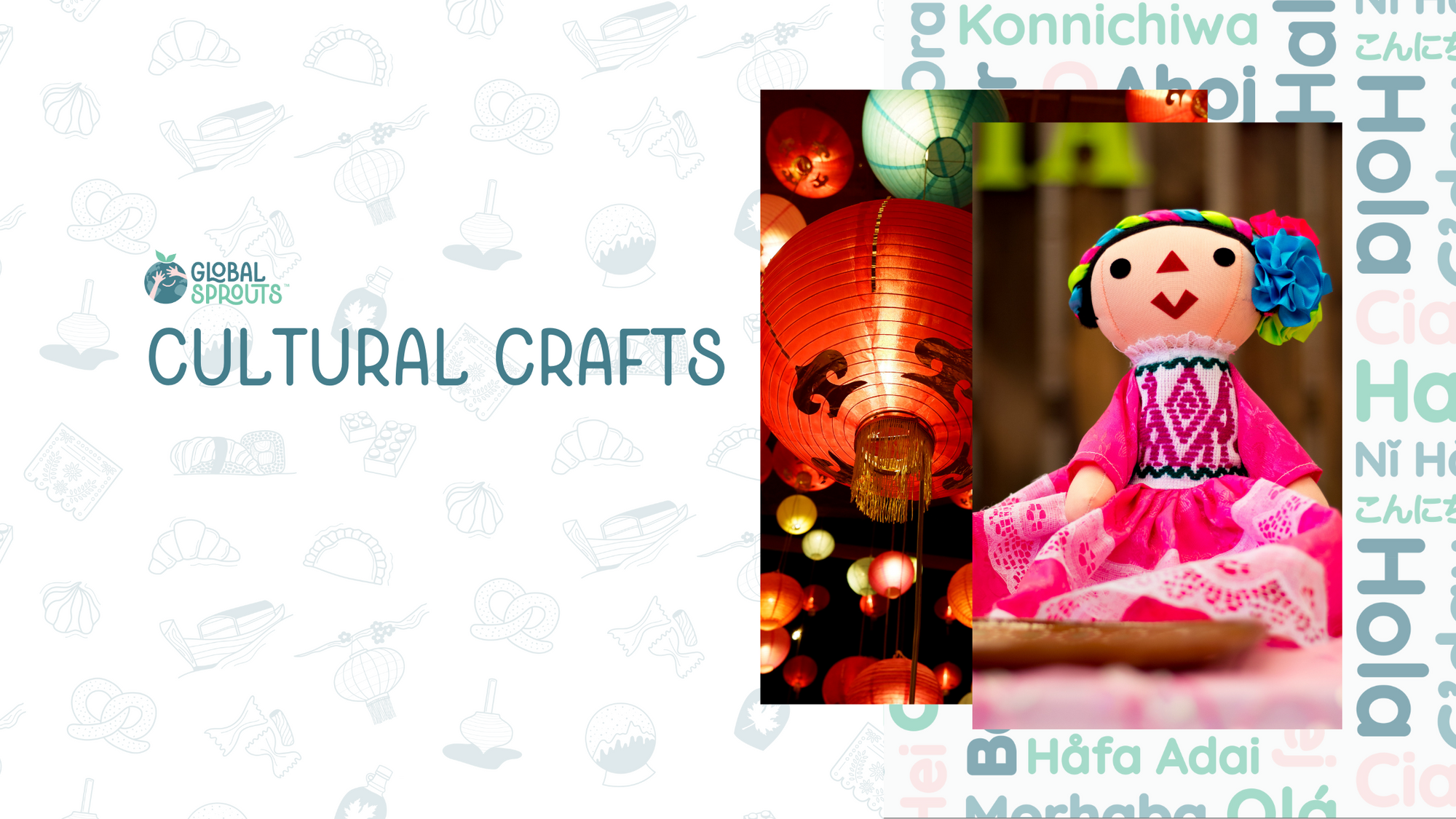 Easy projects and cultural craft ideas for kids under 5 with Global Sprouts
