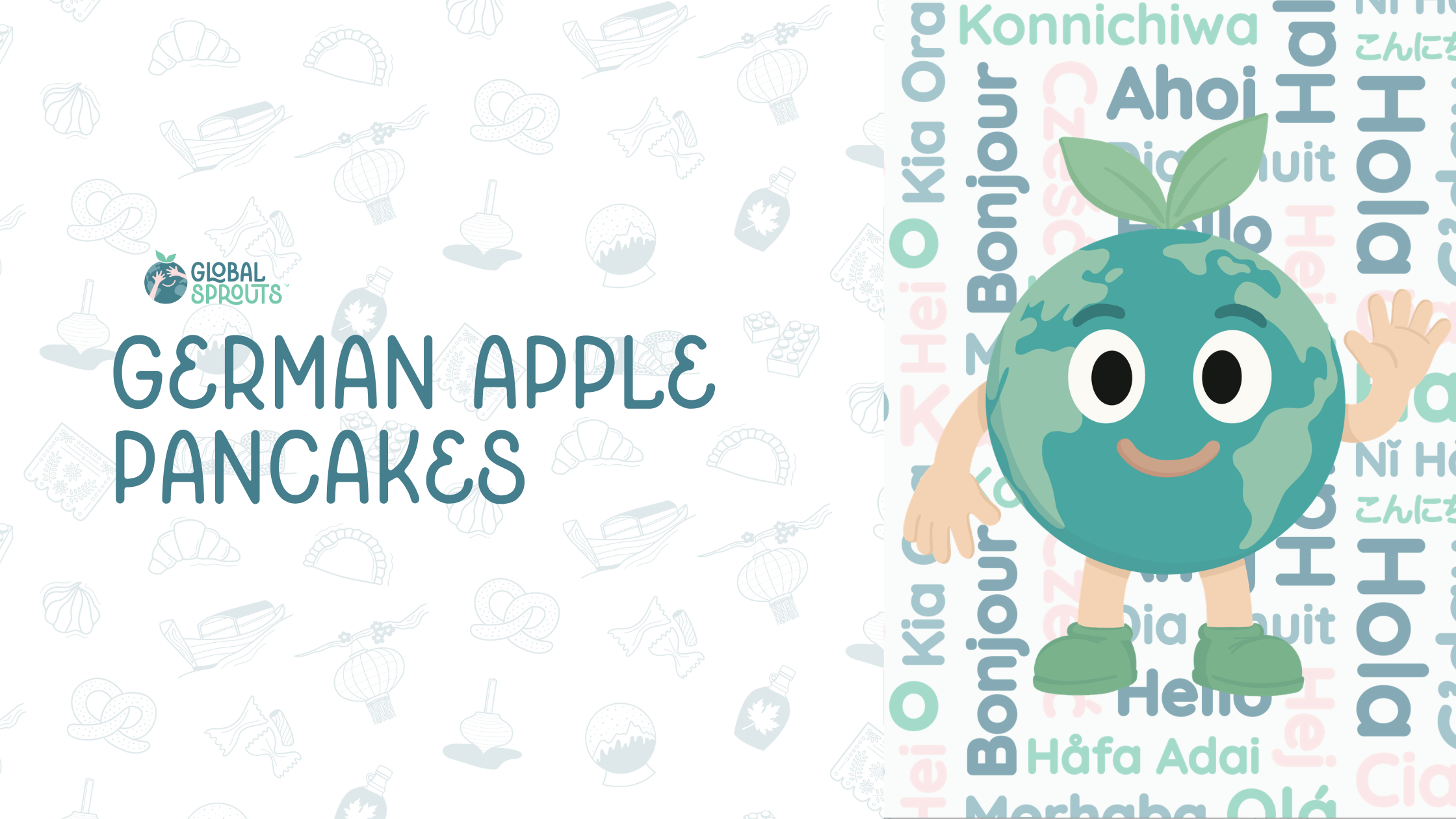 Mini German Apple Pancakes (Apfelpfannkuchen)