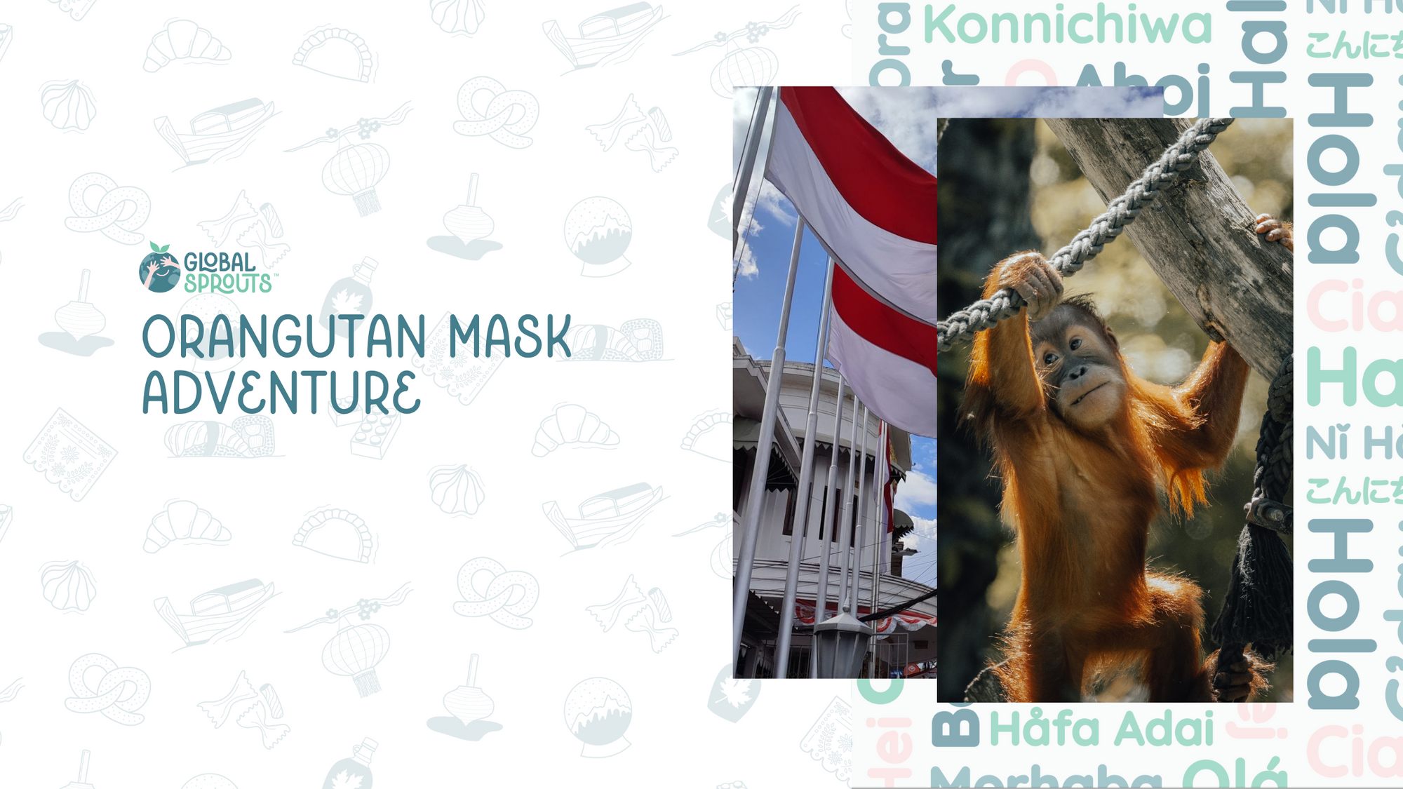 Go Wild with This Fun Orangutan Mask Craft
