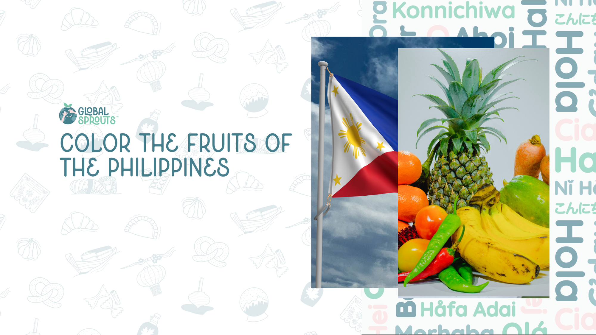 Explore the Fruits of the Philippines Through Coloring Fun!