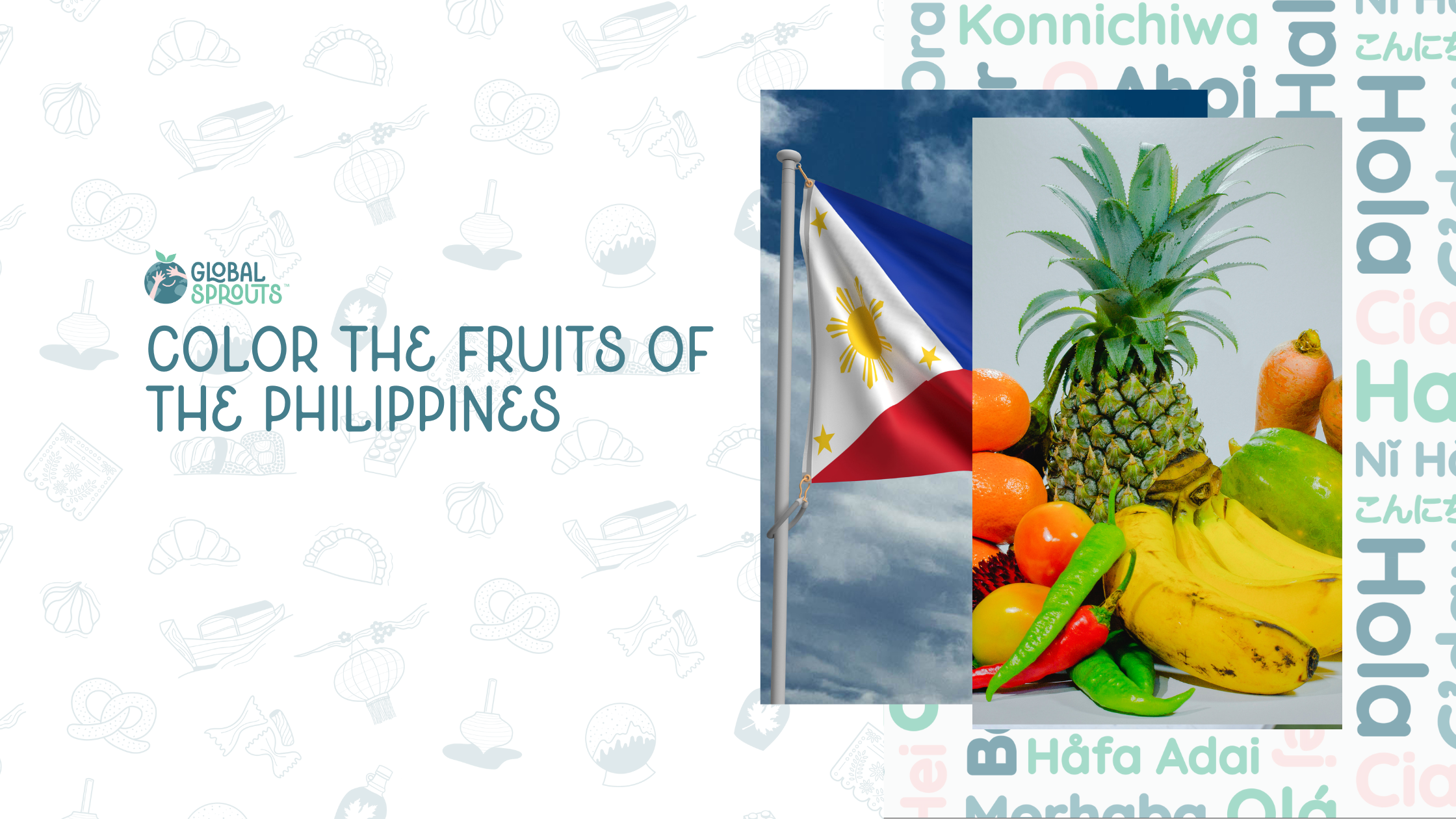 Explore the Fruits of the Philippines Through Coloring Fun!