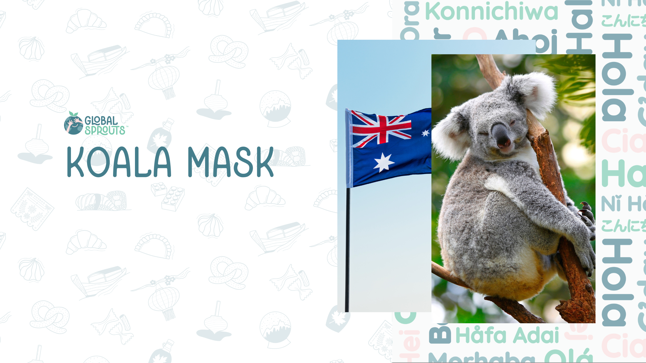 Create Your Own Koala Mask and Explore the Wildlife of Australia!