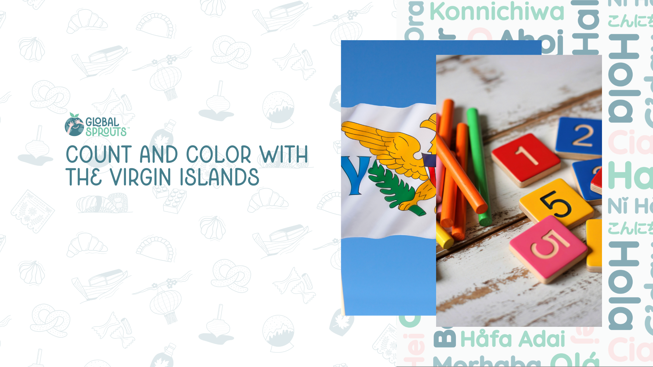 Count and Color with a Touch of the Virgin Islands!