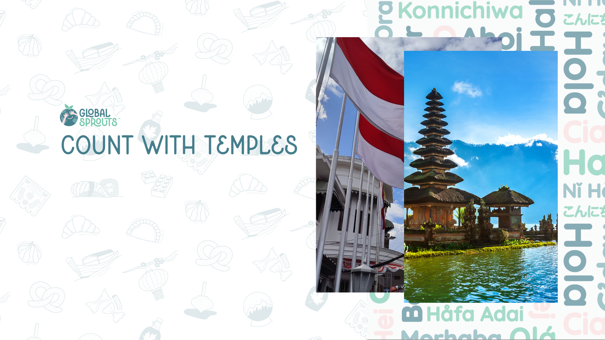 Count Through the Temples of Indonesia