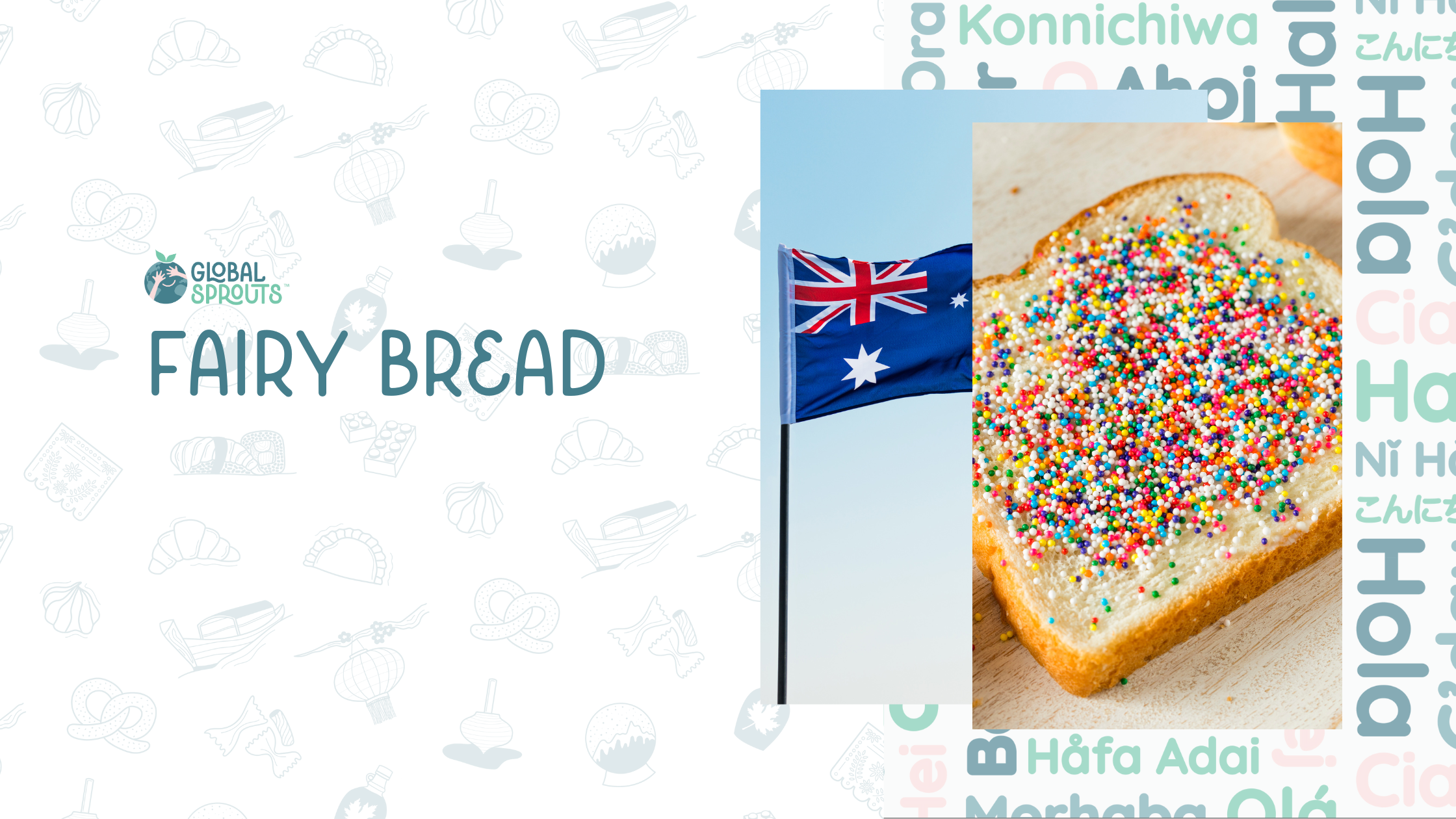 Make Australian Fairy Bread with Global Sprouts