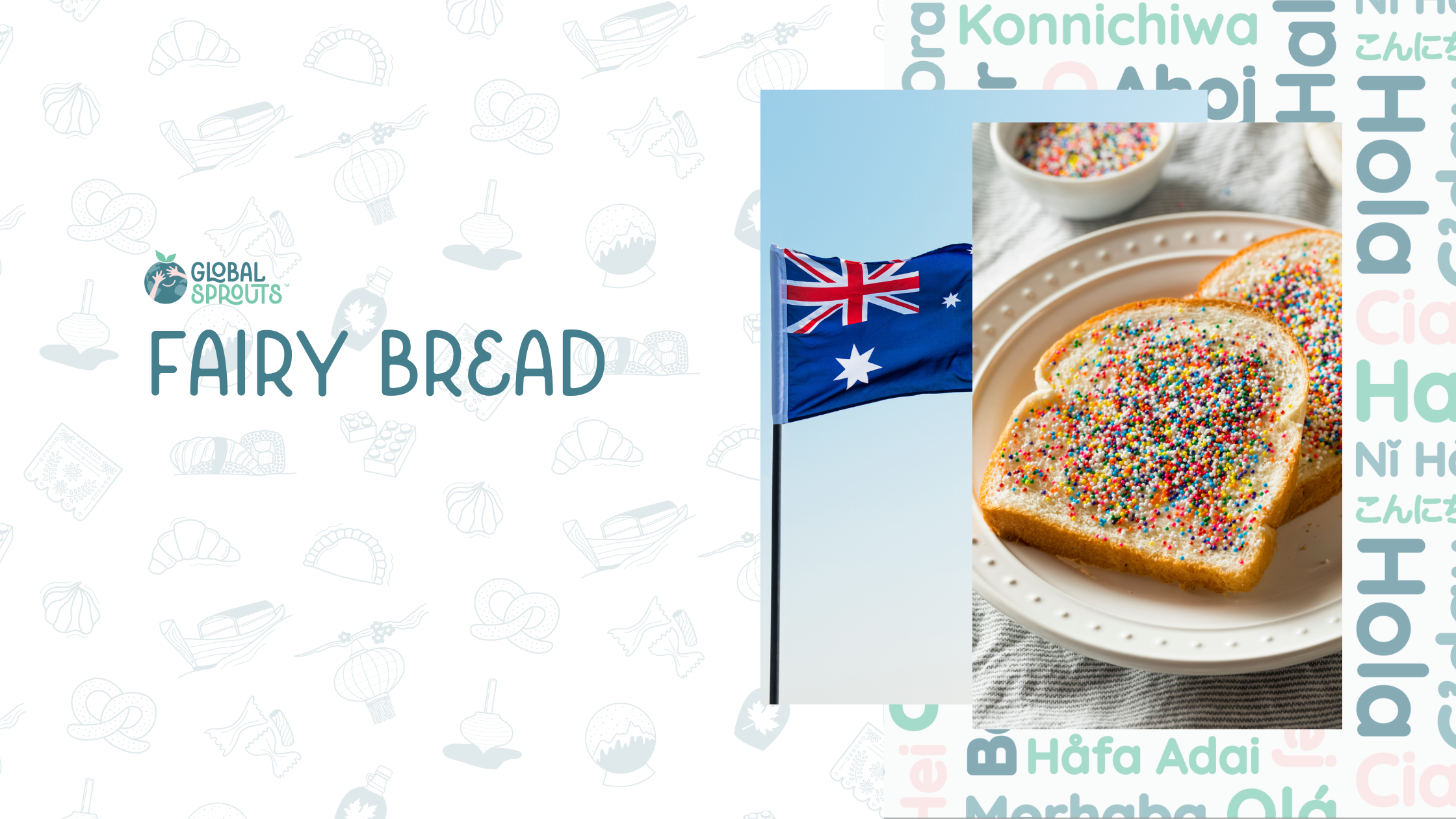 Make Australian Fairy Bread with Global Sprouts