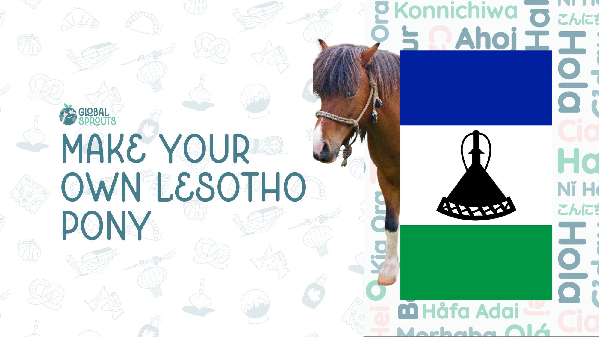 Make Your Own Lesotho Pony: A Free Craft to Spark Cultural Curiosity