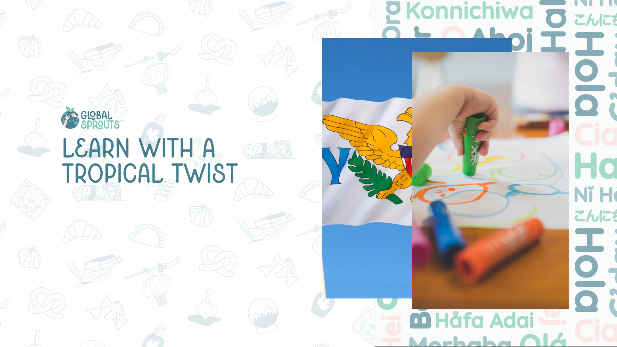 Count, Color, and Learn with a Tropical Twist